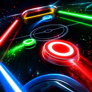 Glow Hockey